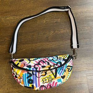 Brighton Crossbody Belt Bag NWOT Brighton Colorful Zip Pouch